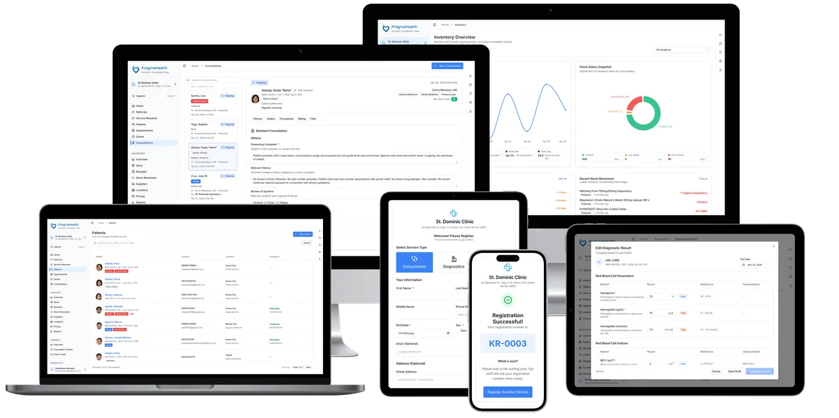PragmaHealth solution interface
